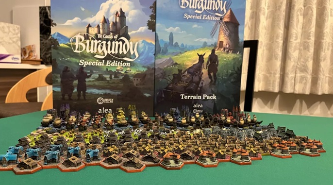 Castles Of Burgundy board game